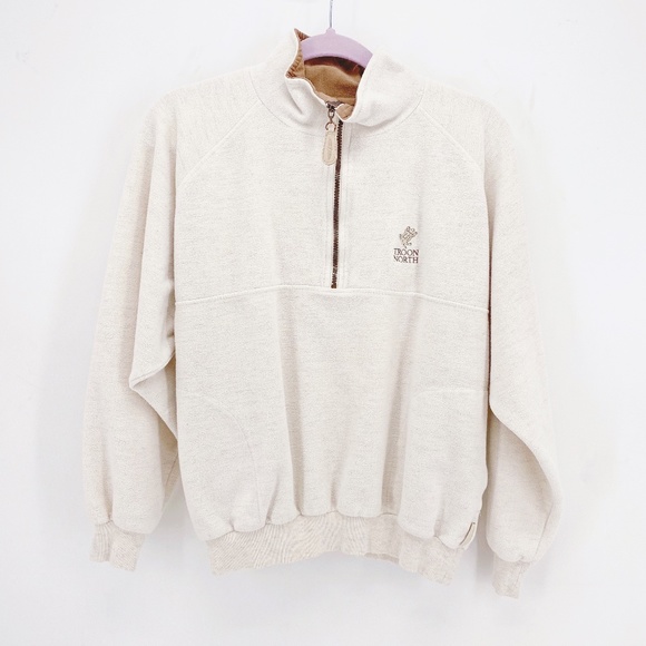 off white half and half hoodie